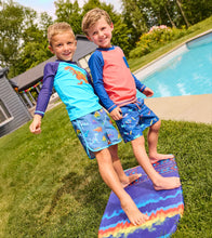 Load image into Gallery viewer, Hatley Boys Dino Party Swim Trunks
