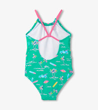Load image into Gallery viewer, Hatley Girls Tropical One-Piece Swimsuit
