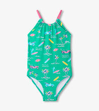 Load image into Gallery viewer, Hatley Girls Tropical One-Piece Swimsuit
