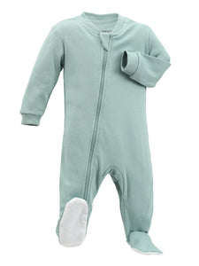 ZippyJamz Sage & Sound Footed Sleeper