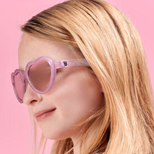 Load image into Gallery viewer, Babiators Original Heart Sunglasses -Sparkle Squad
