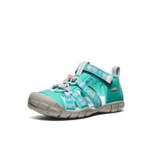 Load image into Gallery viewer, Keen Girls Toddler/Kids Seacamp II CNX - Bright Aqua/Giggle Pink
