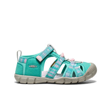Load image into Gallery viewer, Keen Girls Toddler/Kids Seacamp II CNX - Bright Aqua/Giggle Pink
