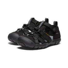 Load image into Gallery viewer, Keen Boys Toddler/Kids Seacamp II CNX - Black/Grey
