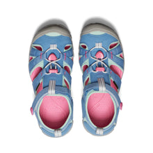 Load image into Gallery viewer, Keen Girls Big Kids Seacamp II CNX - Coronet Blue/Hot Pink
