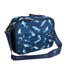 Load image into Gallery viewer, Yumbox Classic Lunch Bag - Shark Print

