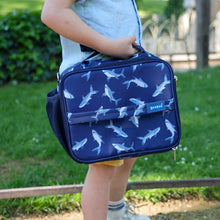 Load image into Gallery viewer, Yumbox Classic Lunch Bag - Shark Print
