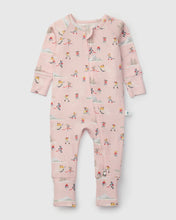 Load image into Gallery viewer, Loulou Lollipop Baby Girls Sleeper - She Shoots She Scores
