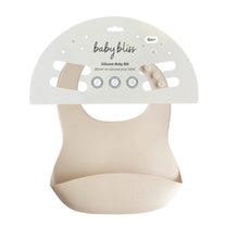Load image into Gallery viewer, Baby Bliss Silicone Bib
