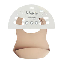 Load image into Gallery viewer, Baby Bliss Silicone Bib

