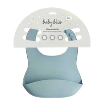 Load image into Gallery viewer, Baby Bliss Silicone Bib
