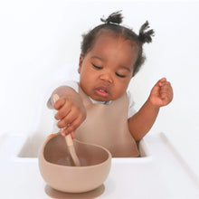 Load image into Gallery viewer, Baby Bliss Silicone Bib
