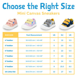 Jan & Jul Toddler Mini Canvas Sneakers