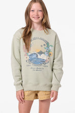 Load image into Gallery viewer, O'Neill Youth Girls Skylar Crew - Desert Sage
