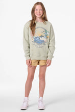 Load image into Gallery viewer, O'Neill Youth Girls Skylar Crew - Desert Sage
