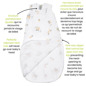 Perlimpinpin Cotton Muslin Sleep Bag (0.7 Tog)