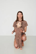 Load image into Gallery viewer, Bambi &amp; Birdie Baby Zipper Sleeper - Brown Floral
