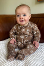 Load image into Gallery viewer, Bambi &amp; Birdie Baby Zipper Sleeper - Cowboy
