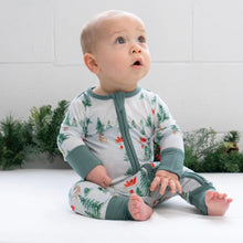 Load image into Gallery viewer, Belan.J Baby Footless Zipper Sleeper - Sleigh Ride

