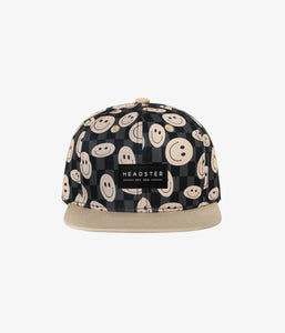 Headster Kids Smiley Snapback - Black