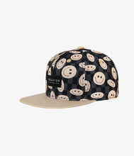 Load image into Gallery viewer, Headster Kids Smiley Snapback - Black
