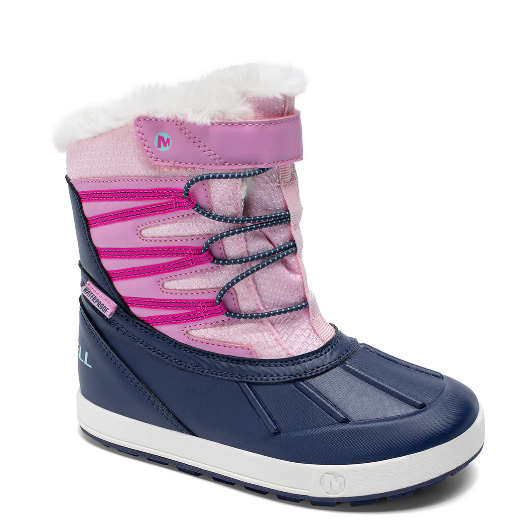 Merrell Girls Snow Bank 5.0 Wp - Navy/Pink