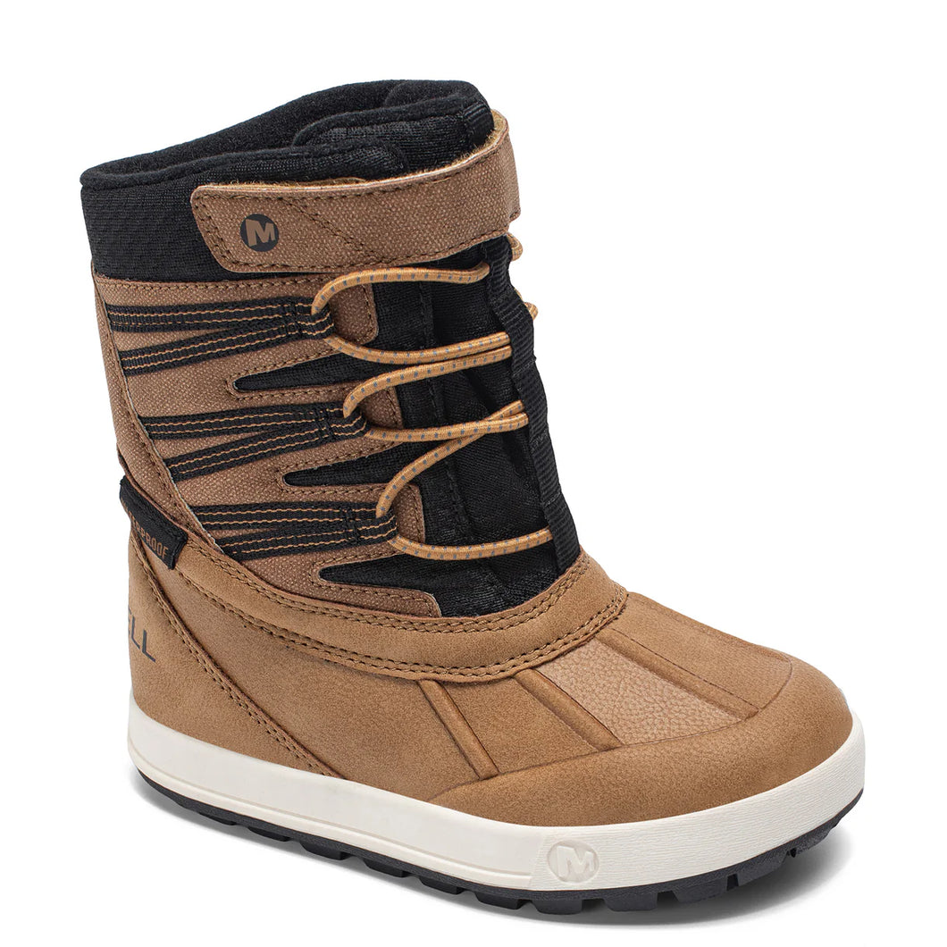 Merrell Boys Snow Bank 5.0 Wp - Wheat/Black