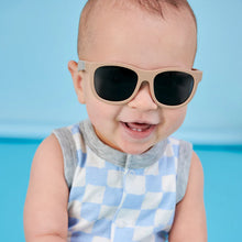 Load image into Gallery viewer, Babiators Eco-Line Navigator Sunglasses - Soft Sand/Smoke Lenses
