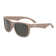 Load image into Gallery viewer, Babiators Eco-Line Navigator Sunglasses - Soft Sand/Smoke Lenses
