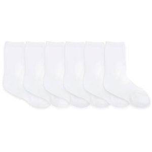 Robeez 6 Pack Kids Socks - Solid CREW