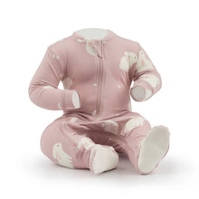 Load image into Gallery viewer, ZippyJamz Bamboo Some-Bunny Loves You Sleeper

