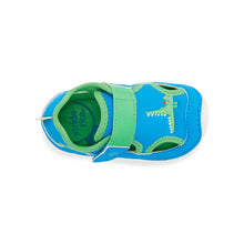 Load image into Gallery viewer, Stride Rite Baby Boys Soft Motion Splash Sandal - Blue/Green

