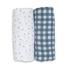 Load image into Gallery viewer, Lulujo Cotton Swaddles - 2 PK
