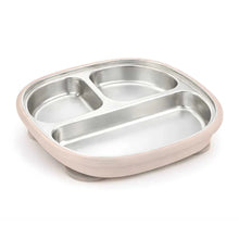 Load image into Gallery viewer, Baby Bliss Stainless Steel Suction Divided Plate
