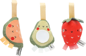 Pearhead Fruit Stroller Toy Set