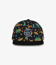 Load image into Gallery viewer, Headster Kids Sub-Marine Snapback - Black
