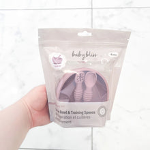 Load image into Gallery viewer, Baby Bliss Suction Bowl &amp; Training Spoons

