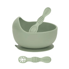 Load image into Gallery viewer, Baby Bliss Suction Bowl &amp; Training Spoons
