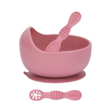 Load image into Gallery viewer, Baby Bliss Suction Bowl &amp; Training Spoons

