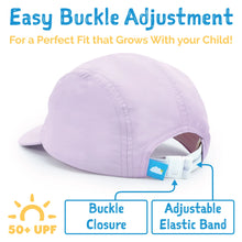 Load image into Gallery viewer, Jan &amp; Jul Kids Five Panel SunLite Caps

