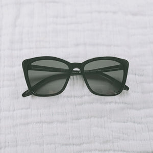 Honeysuckle Swim Company Retro Black Sunglasses (3-6Y)