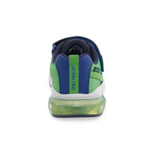 Load image into Gallery viewer, Stride Rite Boys Light-Up Surge Bounce Sneaker - Navy/Green
