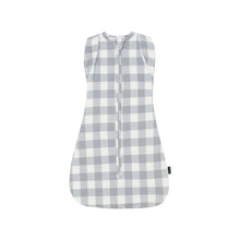 Load image into Gallery viewer, Belan.J Convertible Swaddle Sack (1.0 TOG) - Denim Plaid
