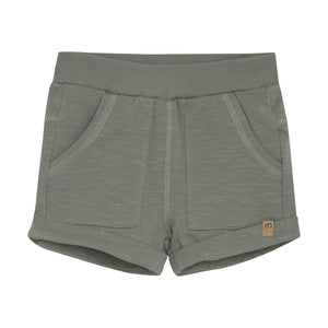 Minymo Baby Girls Sweat Shorts - Green