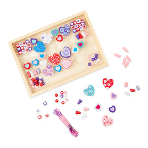 Melissa & Doug Created By Me! Wooden Hearts Beads