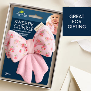 Itzy Ritzy Sweetie Crinkle - Bow