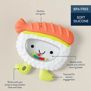 Itzy Ritzy Sweetie Shake Plus™ Rattle & Teether