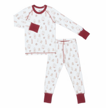 Load image into Gallery viewer, Coccoli Long Sleeve Modal Pajama Set - Cookies on Cream
