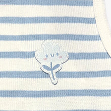 Load image into Gallery viewer, Souris Mini Girls Tank Top - Blue Stripes
