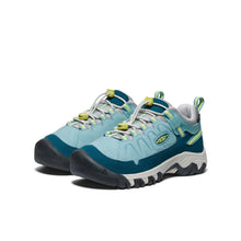 Load image into Gallery viewer, Keen Kids Targhee IV Waterproof Hiking Shoe - Reef Waters/Daiquiri
